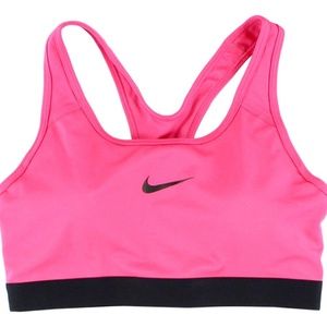Nike Pink Black Sports Bra